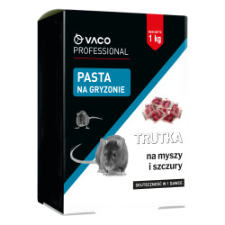 Zestaw Deratyzacyjny 1x Trutka na Pasta Myszy i Szczury 1kg + 2x  Stacja deratyzacyjna