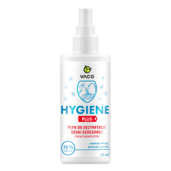 VACO Hygiene PLUS - Płyn do dezynfekcji toalet i innych powierzchni 50ml 5901821959667